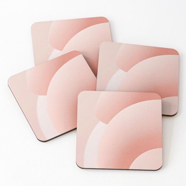 Item preview, Warm Blush & Terracotta Organic Zen Abstract designed and sold by Cozyartsss.