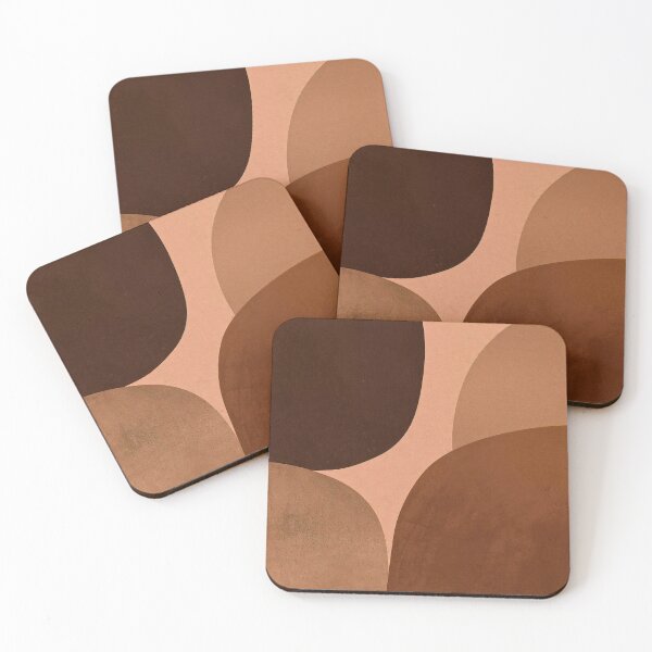 Item preview, Earthy Ochre & Umber Organic Zen Abstract designed and sold by Cozyartsss.