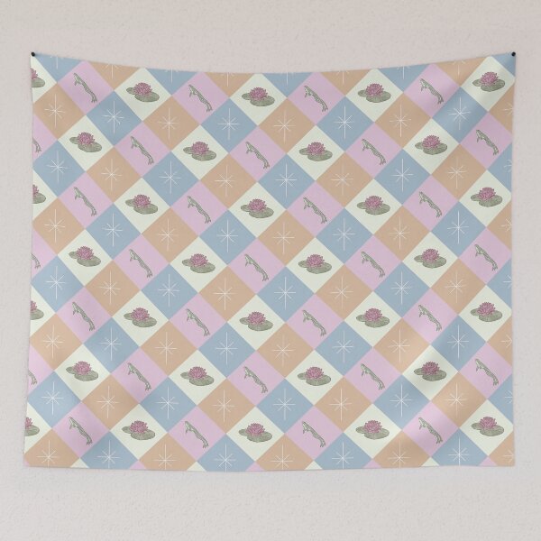 Item preview, Checkered Frog Pattern designed and sold by jshuphotography.