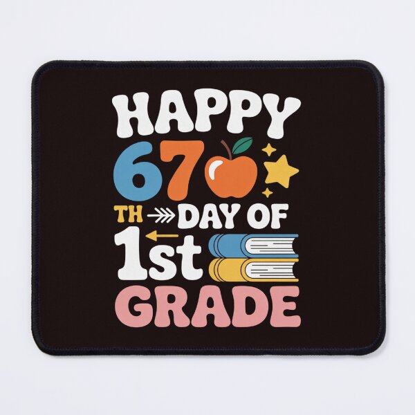 Item preview, Happy 67th Day of 1st Grade Teachers 67 Days of School Kids designed and sold by MichaelStalkas.