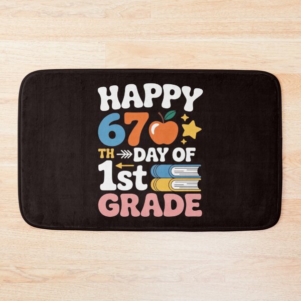 Item preview, Happy 67th Day of 1st Grade Teachers 67 Days of School Kids designed and sold by MichaelStalkas.