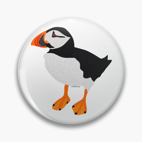 Item preview, Crochet Puffin (single white) designed and sold by 13mtm80-Designs.