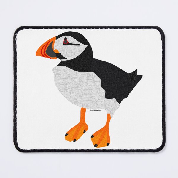 Item preview, Crochet Puffin (single white) designed and sold by 13mtm80-Designs.