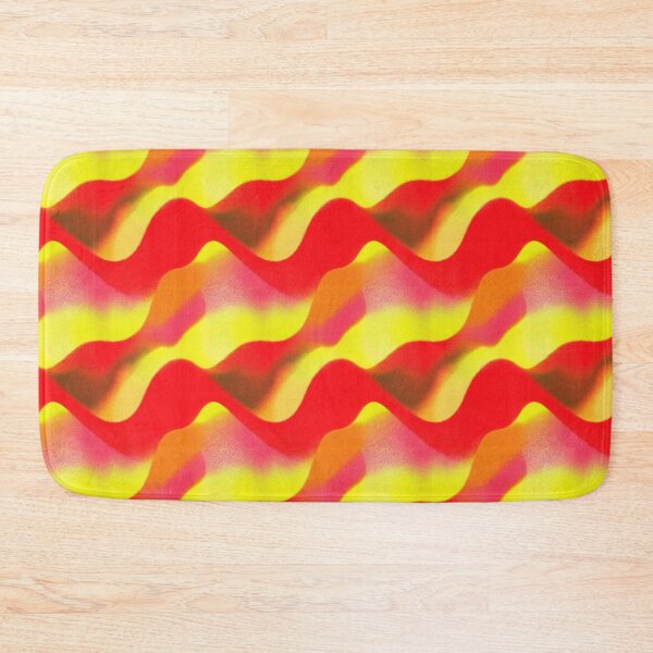 Item preview, Grainy Heatwave Ombre Color Waves Pattern designed and sold by bubblegoth.