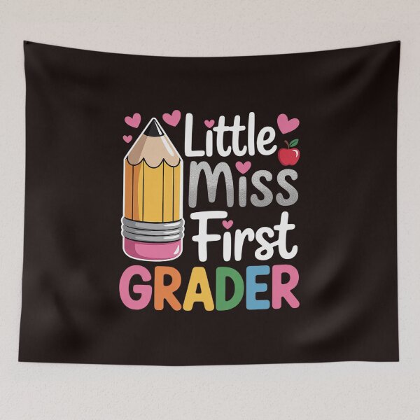 Item preview, Little Miss 1st Grader First Day Of School Hello First Grade designed and sold by MichaelStalkas.
