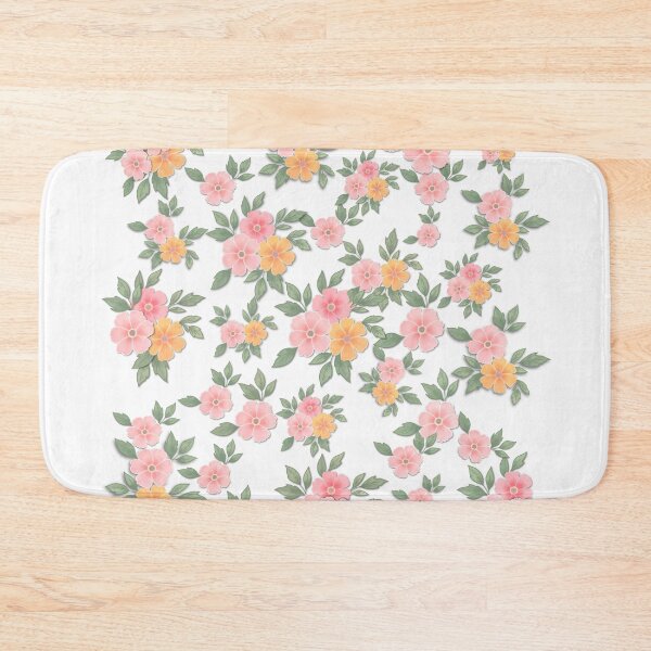 Item preview, Spring Pink Floral Seamless Pattern designed and sold by LiudmylaMaika.