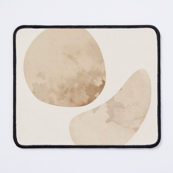 Item preview, Minimalist Botanical Line Art on Sandstone Organic Shapes designed and sold by Cozyartsss.