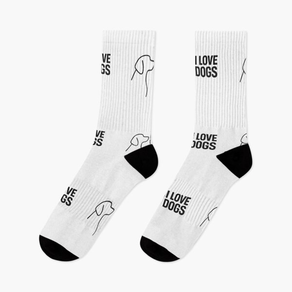 Item preview, Me encantan los perros: diseño minimalista con frase para amantes de los perros designed and sold by StyleLap.