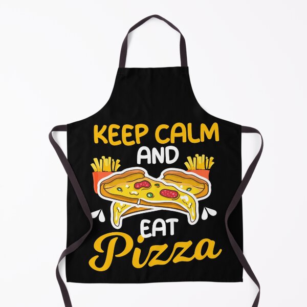 Item preview, Keep Calm and Eat Pizza - Fun Fast Food Graphic designed and sold by MOFAPPAREL.