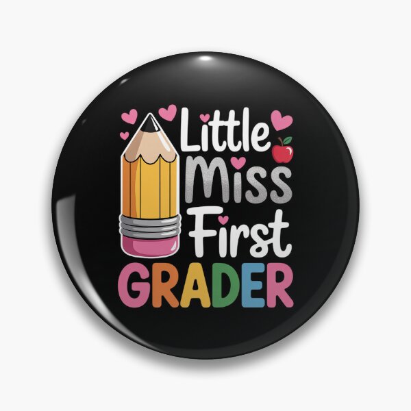 Item preview, Little Miss 1st Grader First Day Of School Hello First Grade designed and sold by LindseyKris.