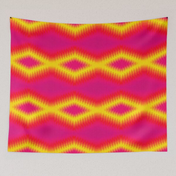 Item preview, Magenta Neon Flames Gradient Glow Pattern designed and sold by bubblegoth.