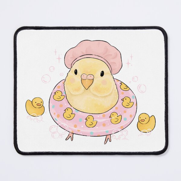 Item preview, Bath Time Budgie designed and sold by Peach Frog.