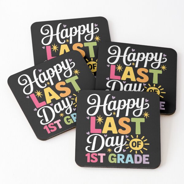 Item preview, Happy Last Day Of 1st Grade Teacher Student Graduation designed and sold by LindseyKris.