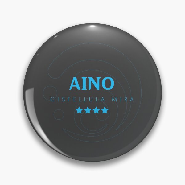 Item preview, Genshin Aino Nameplate designed and sold by NeonSunsetMedia.