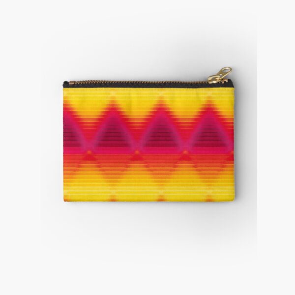 Item preview, Warm Mountain Sunset Scanlines Pattern designed and sold by bubblegoth.