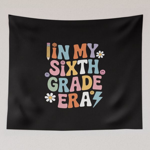 Item preview, in My Sixth Grade Era Cool 6th Grade Teacher Back to School designed and sold by HudsonErik.