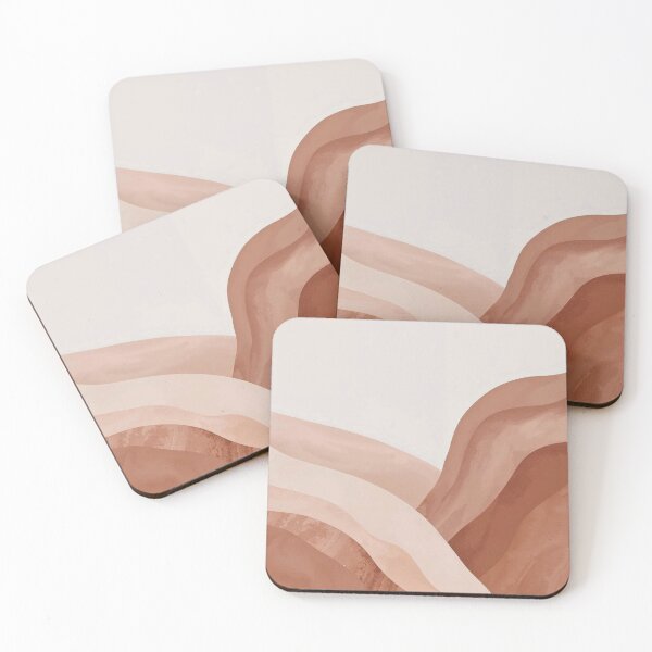 Item preview, Desert Sands & Terracotta Fluid Organic Abstract designed and sold by Cozyartsss.