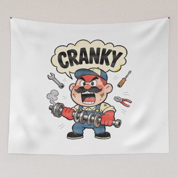 Item preview, Funny Mechanic Dad Gift Idea designed and sold by Artist's Fingerprint.