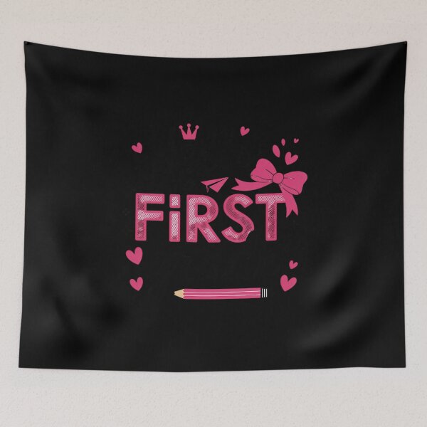 Item preview, Hello First Grade First Day of School Coquette Teacher Girl designed and sold by LindseyKris.
