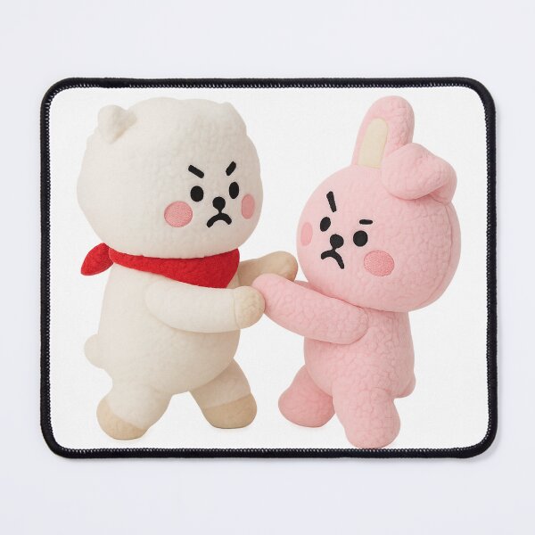 Item preview, BT21 RJ and cooky Bts — Cute BT21 Sticker designed and sold by Crazy-universe.