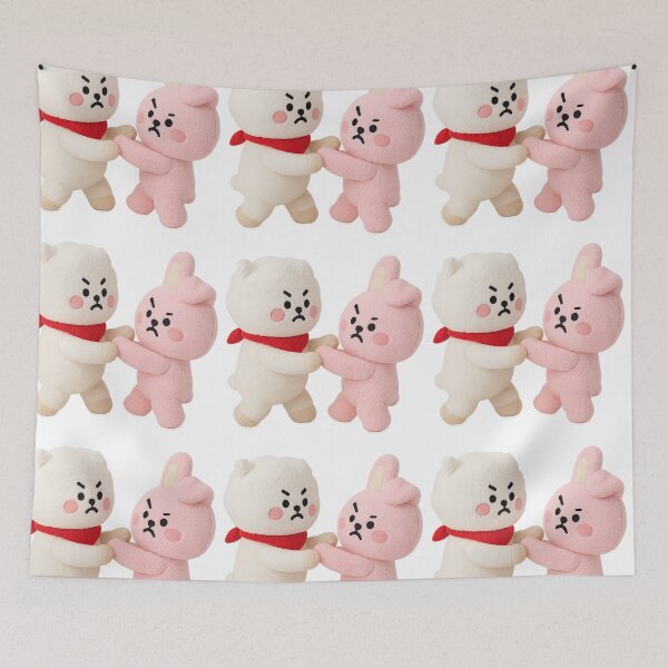 Item preview, BT21 RJ and cooky Bts — Cute BT21 Sticker designed and sold by Crazy-universe.