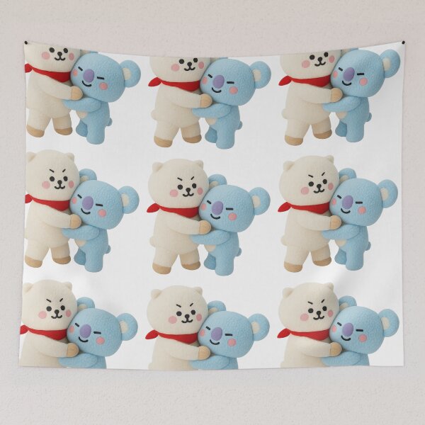 Item preview, BT21 RJ and Koya Bts — Cute BT21 Sticker designed and sold by Crazy-universe.