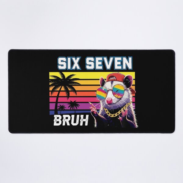 Item preview, Retro Cool Possum 67 Six Seven Bruh Tee designed and sold by LashondaGreen89.