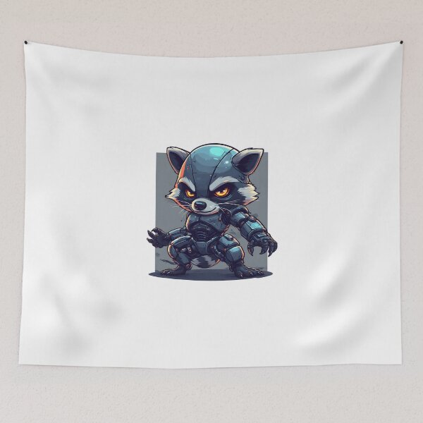 Item preview, 80s RoboRacoon Comic Art designed and sold by owi-art.