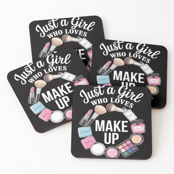 Item preview, Just A Girl Who Loves Makeup Funny Makeup Artist designed and sold by HudsonErik.