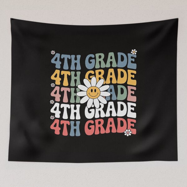Item preview, Groovy 4th Grade Back to School First Day of Fourth Grade designed and sold by HudsonErik.