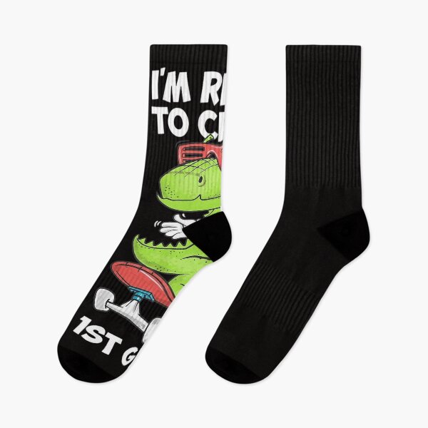 Item preview, I'm Ready To Crush 1st Grade Dinosaur Back To School designed and sold by HudsonErik.