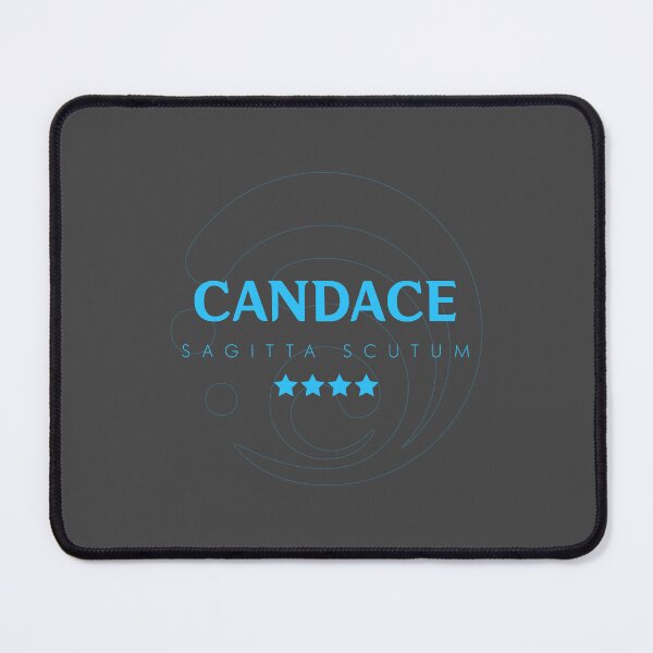 Item preview, Genshin Candace Nameplate designed and sold by NeonSunsetMedia.