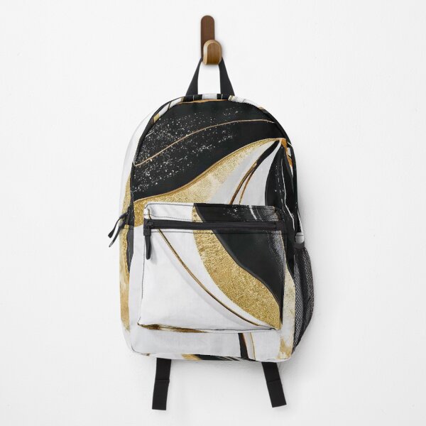 Artikelvorschau, Black & Gold Flow – Moderne, luxuriöse abstrakte Kunst entworfen und verkauft von Cozyartsss.