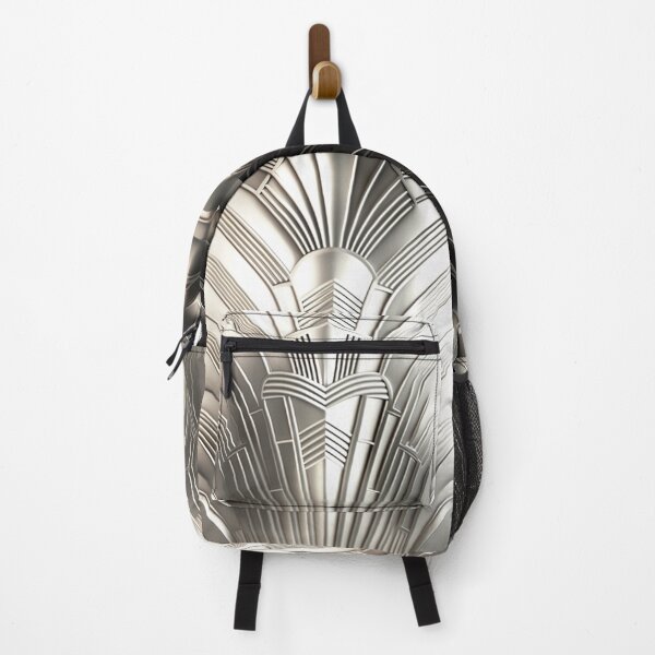 Item preview, ALL CHROME - Art Deco - PATTERN - Chrome  designed and sold by CleverCulture.