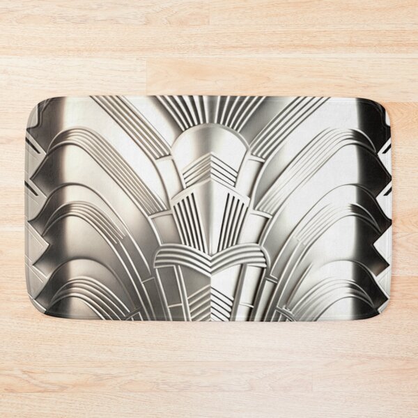 Item preview, ALL CHROME - Art Deco - PATTERN - Chrome  designed and sold by CleverCulture.