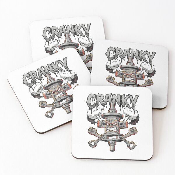 Item preview, Cranky Piston Face Mechanical Rage Art designed and sold by Artist's Fingerprint.