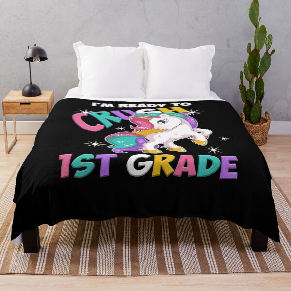 Item preview, I'm Ready To Crush 1st Grade Unicorn Girl designed and sold by LindseyKris.