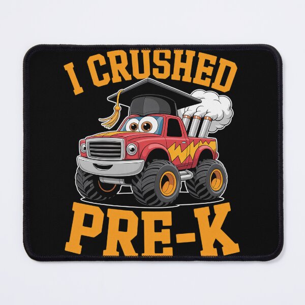 Item preview, I Crushed Pre-K Monster Truck Graduation Last Day of School designed and sold by LindseyKris.