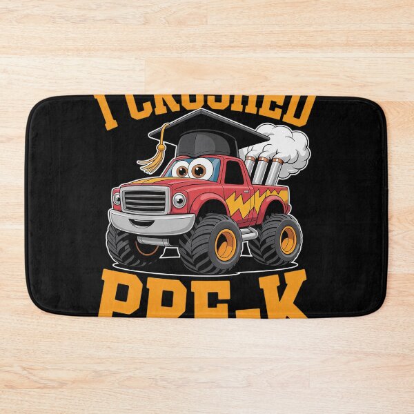 Item preview, I Crushed Pre-K Monster Truck Graduation Last Day of School designed and sold by LindseyKris.
