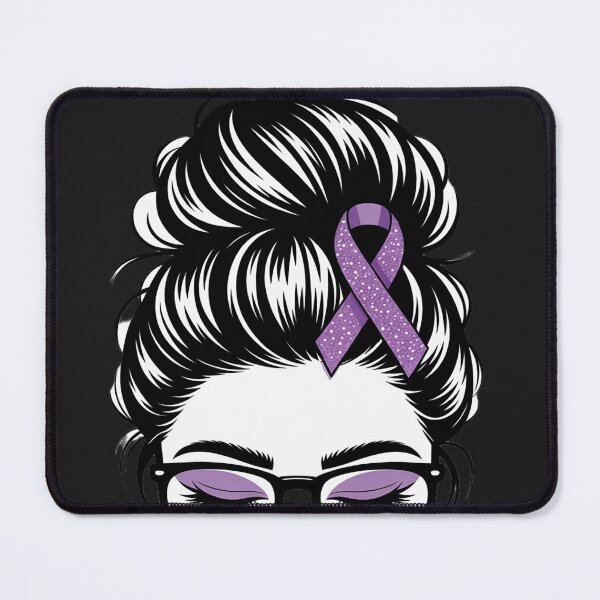 Item preview, Overdose Awareness Day I Wear Purple Messy Bun Ribbon Women designed and sold by lamsaoniutoi.