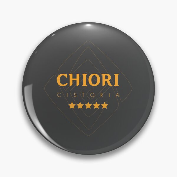 Item preview, Genshin Chiori Nameplate designed and sold by NeonSunsetMedia.