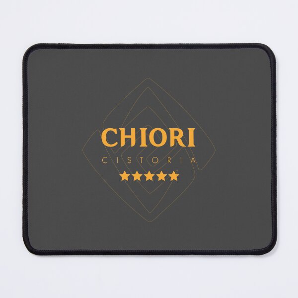 Item preview, Genshin Chiori Nameplate designed and sold by NeonSunsetMedia.