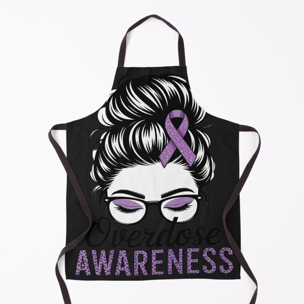 Item preview, Overdose Awareness Day I Wear Purple Messy Bun Ribbon Women designed and sold by lamsaoniutoi.