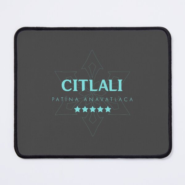 Item preview, Genshin Citlali Nameplate designed and sold by NeonSunsetMedia.