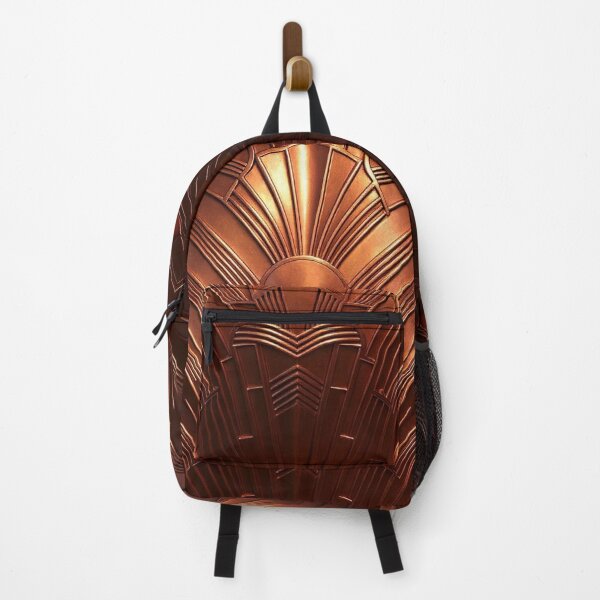 Item preview, ALL CHROME - Art Deco - PATTERN - Polished Copper  designed and sold by CleverCulture.