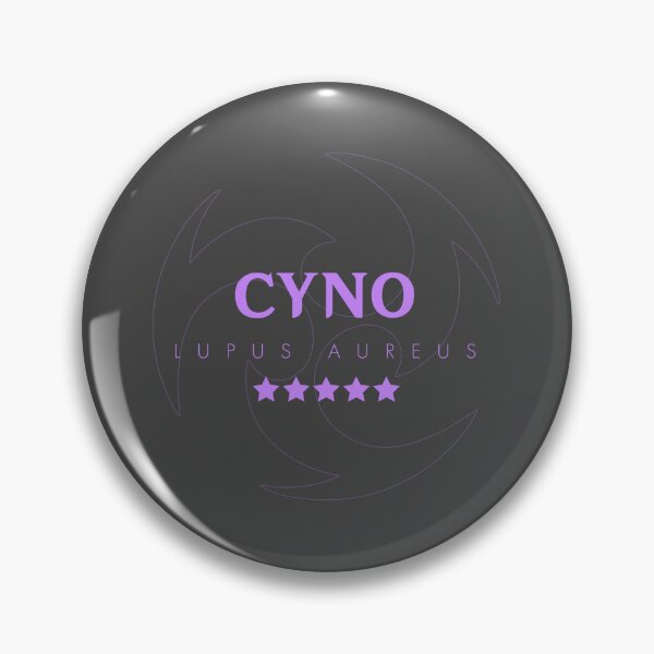 Item preview, Genshin Cyno Nameplate designed and sold by NeonSunsetMedia.