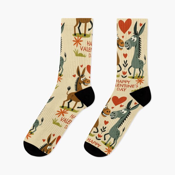 Item preview, Valentine's Day Donkeys designed and sold by Ghost on Toast.