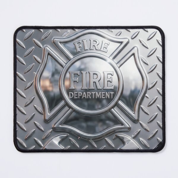 Item preview, FIRE DEPARTMENT THEME - Phone Case (CHROME)  designed and sold by CleverCulture.