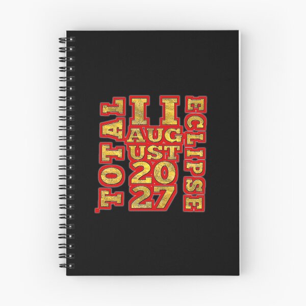 Item preview, Red & Gold Total Solar Eclipse August 2 2027. designed and sold by Giulivo Store Graphic.