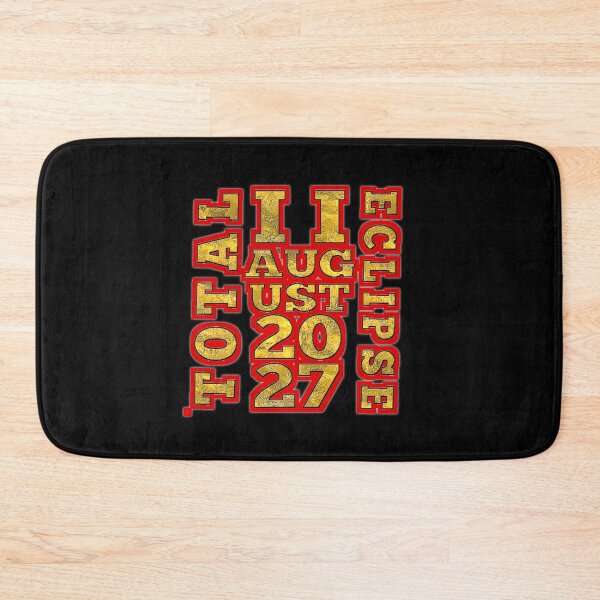Item preview, Red & Gold Total Solar Eclipse August 2 2027. designed and sold by Giulivo Store Graphic.